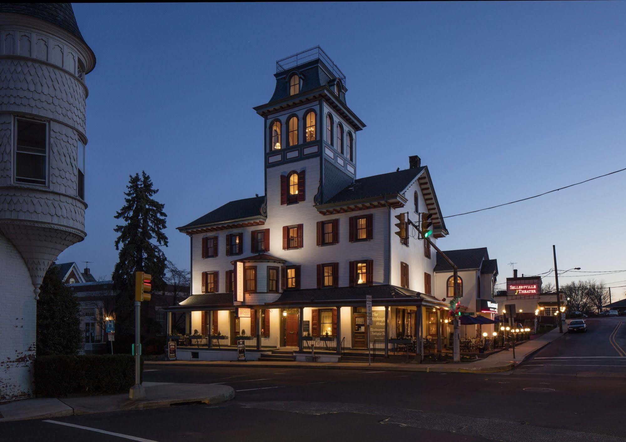 Washington House Hotel Sellersville Dış mekan fotoğraf
